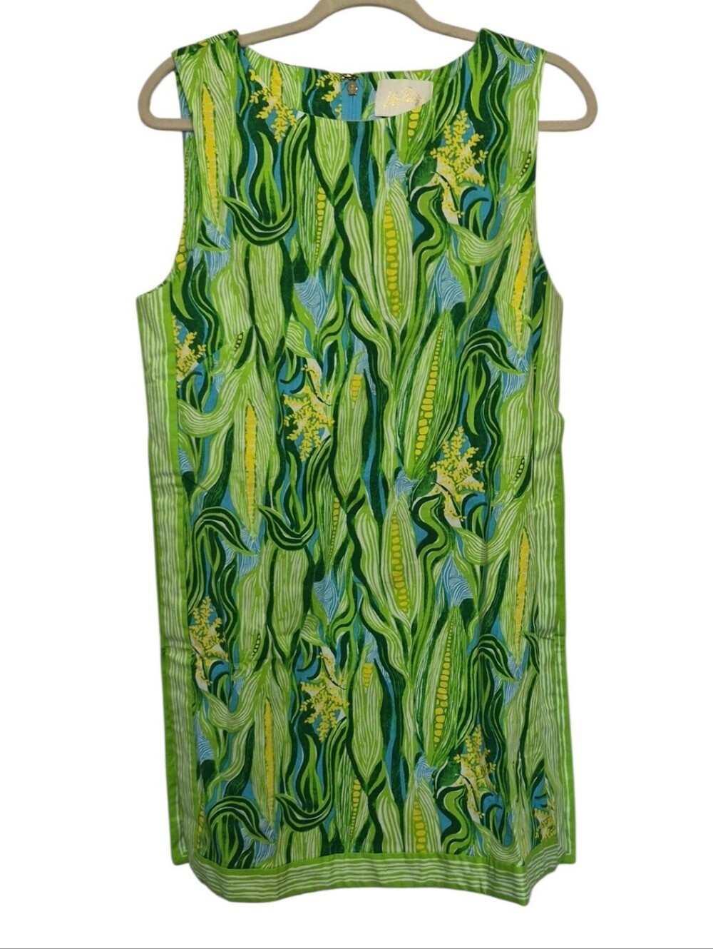 Lilly Pulitzer Aisling Shift Romper Set Sweet Corn Size 10 NWT